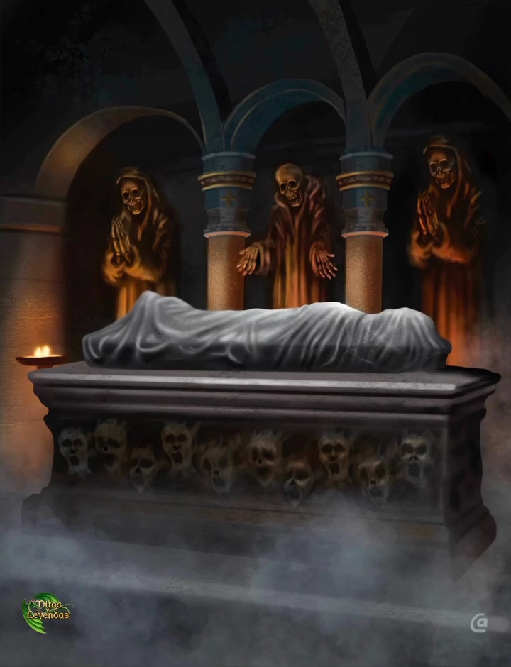 Ilustración de la baraja Cazador Octubre